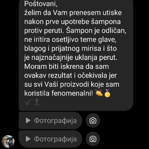 antidandruf Å¡ampon